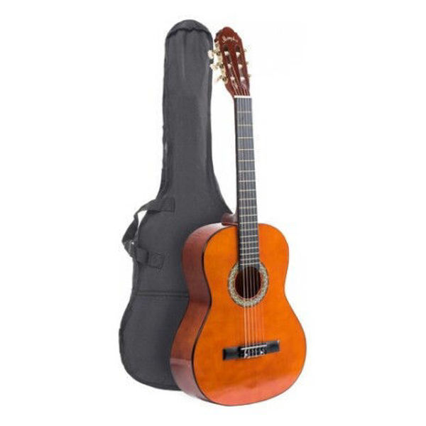 Imagen de GUITARRA CLASICA MEMPHIS 851 ESTUDIO CON FUNDA