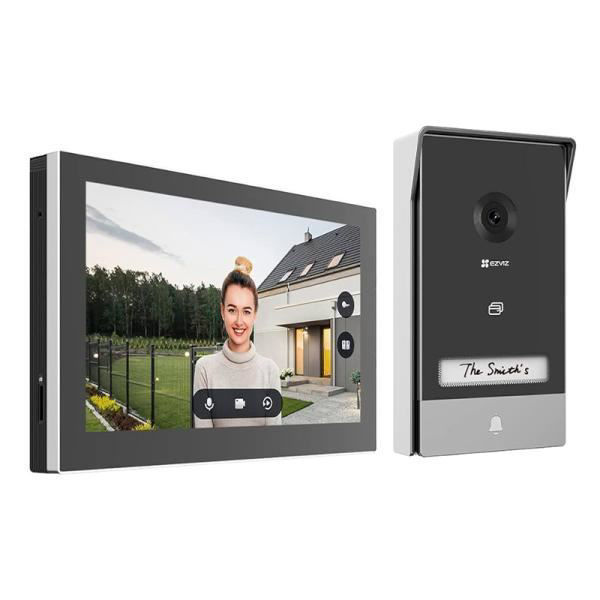 Imagen de KIT VIDEOPORTERO EZVIZ HP7 (FRENTE PUERTA+PANTALLA 7")