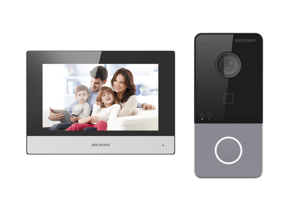 Imagen de VIDEOPORTERO PANTALLA HIKVISION DS-KIS603-P KIT IP