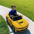 Imagen de AUTO CAMARO PARA NIÑOS A BATERIA BJH558