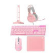 Imagen de KIT GAMER 5 EN 1 FANTECH P51 SAKURA
