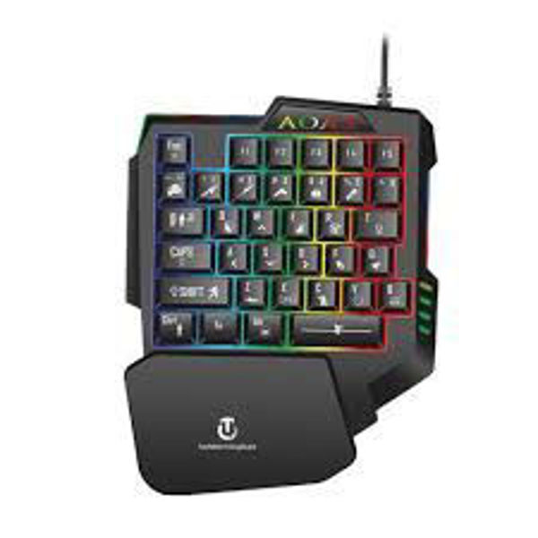 Imagen de TECLADO GAMING MINI  RGB M-1100