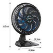 Imagen de VENTILADOR DE MESA ARNO X-TREME 9 VE90 9 ASPAS 160W 3V