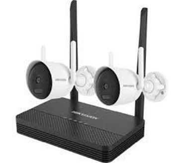 Imagen de KIT HIKVISION WIFI NKS422WBH 4CH + 2 BULLETS